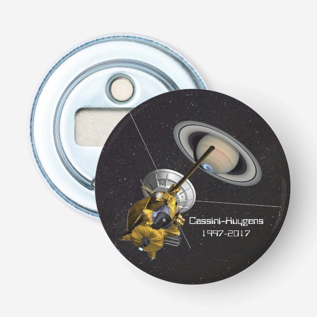 Abrebotellas Misión de Cassini Huygens a Saturno (Anverso)