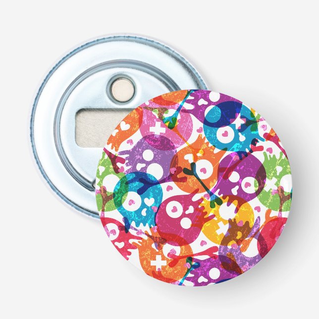 Abrebotellas Modelo 3 de los cráneos (Anverso)