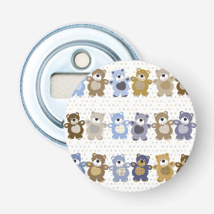 Abrebotellas modelo de un oso de peluche del juguete