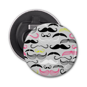 Abrebotellas Modelo del bigote, estilo retro