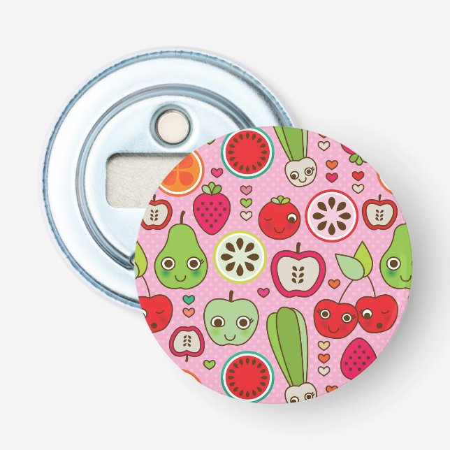 Abrebotellas modelo del ilustracion de la cocina de la fruta (Anverso)