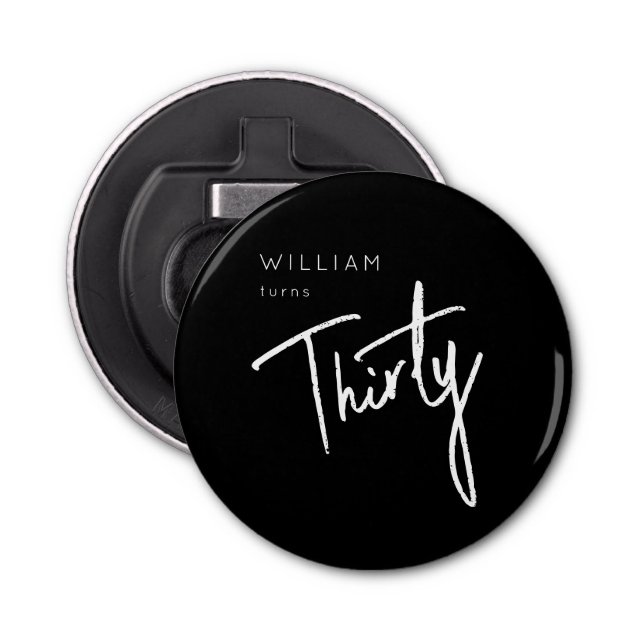 Abrebotellas Moderno 30.ª fiesta de 30 años (Anverso)