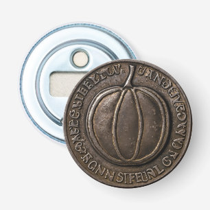 Abrebotellas Moneda de calabaza antigua