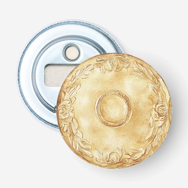 Abrebotellas Moneda de Oro (Anverso)