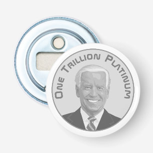 Abrebotellas Moneda Platinum de billón de dólares