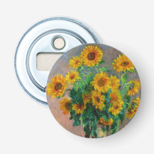 Abrebotellas Monet Sunflowers