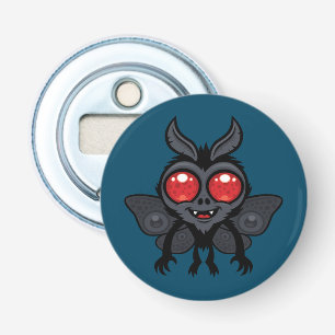 Abrebotellas Monstruo Mothman Criptido Lindo y Espeluznante