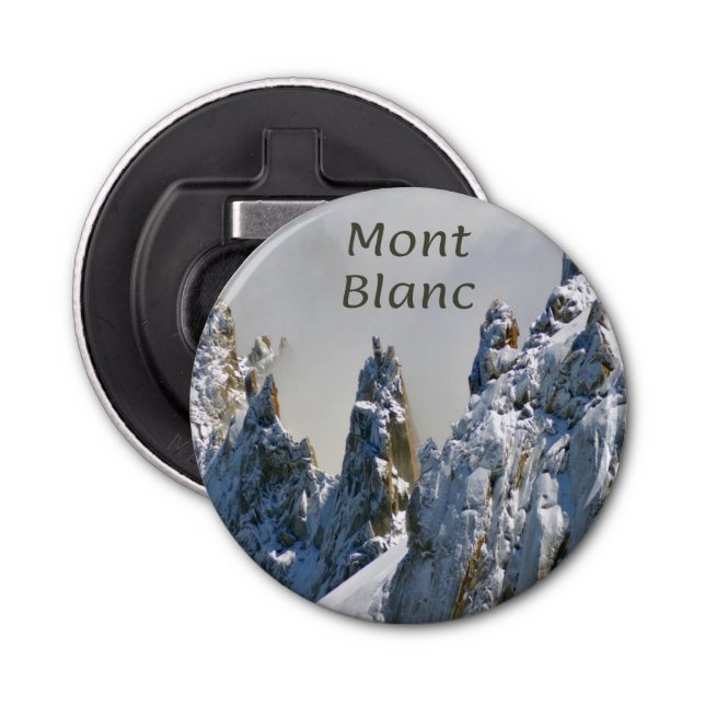 Abrebotellas Mont Blanc Monte Bianco Alpes de Montaña Blanca Eu (Anverso)