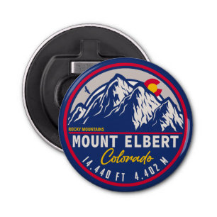 Abrebotellas Monte Elbert, Sierra de Sawatch, Colorado.