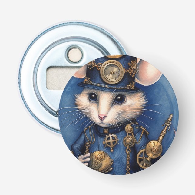 Abrebotellas Muffinpounce Sombrero de Copa Steampunk (Anverso)