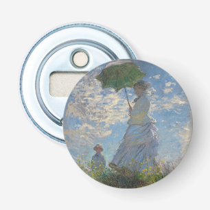 Abrebotellas Mujer con parasol - Madame Monet y su hijo