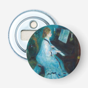 Abrebotellas Música de piano de mujer de Renoir