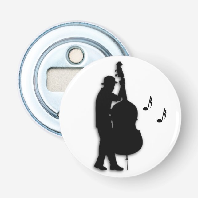 Abrebotellas Músico de Bass Player (Anverso)