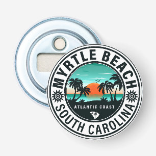Abrebotellas Myrtle Beach South Carolina Retro Sunset Souvenirs