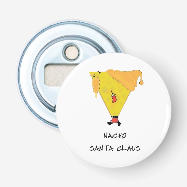Abrebotellas Nacho Santa Claus (Anverso)