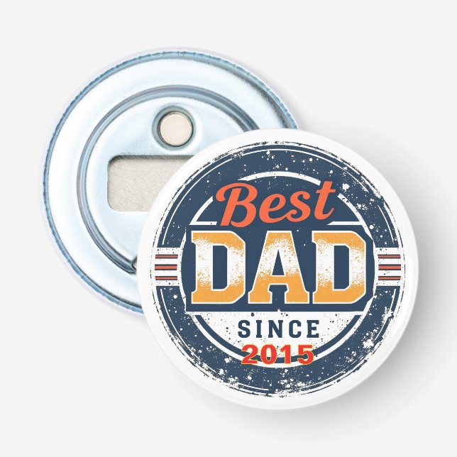 Abrebotellas Nacido para ser padre - Apertura personalizada de  (Anverso)