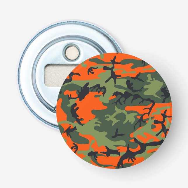 Abrebotellas Naranja y Camuflaje Verde, Ejército (Anverso)