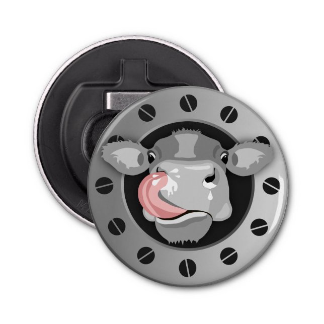 Abrebotellas nariz lamiendo vaca (Anverso)