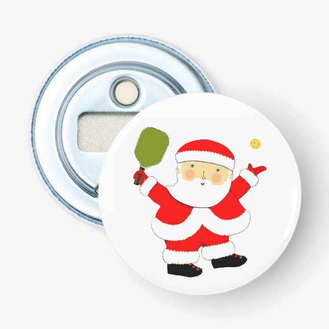 Abrebotellas Navidad de Pickleball (Anverso)