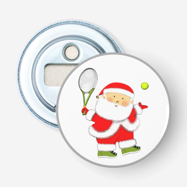 Abrebotellas Navidad de tenis (Anverso)