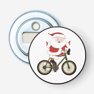 Abrebotellas Navidad en bicicleta