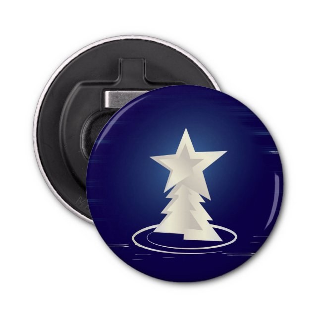 Abrebotellas Navidades blancos (Anverso)