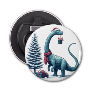 Abrebotellas Navidades Brontosaurus dinosaur