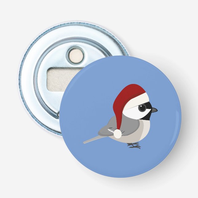 Abrebotellas Navidades Chickadee (Anverso)