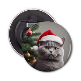 Abrebotellas Navidades de Shorthair del Reino Unido