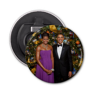 Abrebotellas Navidades del presidente Barack Obama y Michelle
