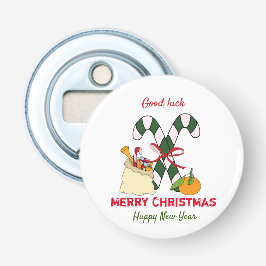 Abrebotellas Navidades Minimalistas y feliz Año Nuevo