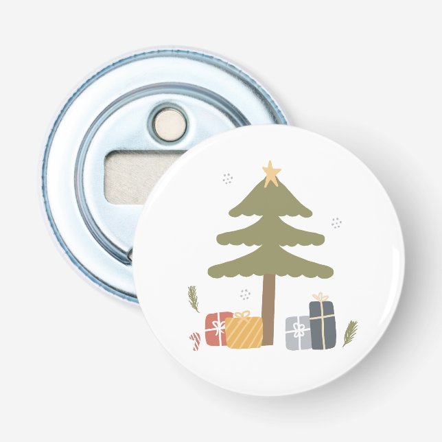 Abrebotellas Navidades nórdicos Fiesta Scandi Christmas Tree (Anverso)