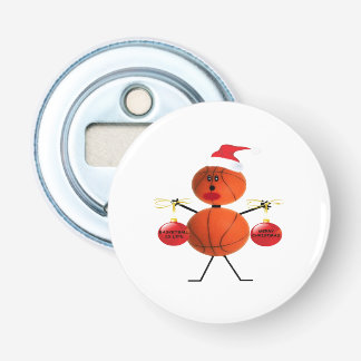 Abrebotellas Navidades Personalizado de baloncesto
