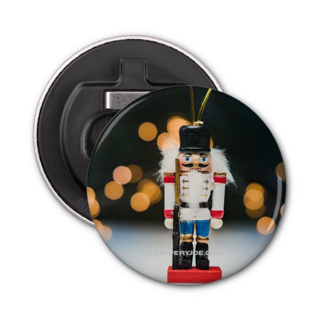 Abrebotellas Navidades SlipperyOrnamento figurio nutcracker de  (Anverso)