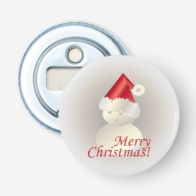 Abrebotellas Navidades Snowman (Anverso)