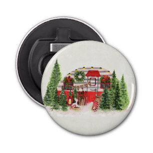 Abrebotellas Navidades Trailer Camper Outdoorsy Tema