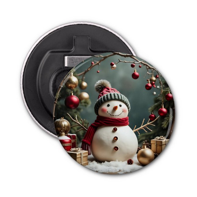 Abrebotellas Navideño Vintage (Anverso)