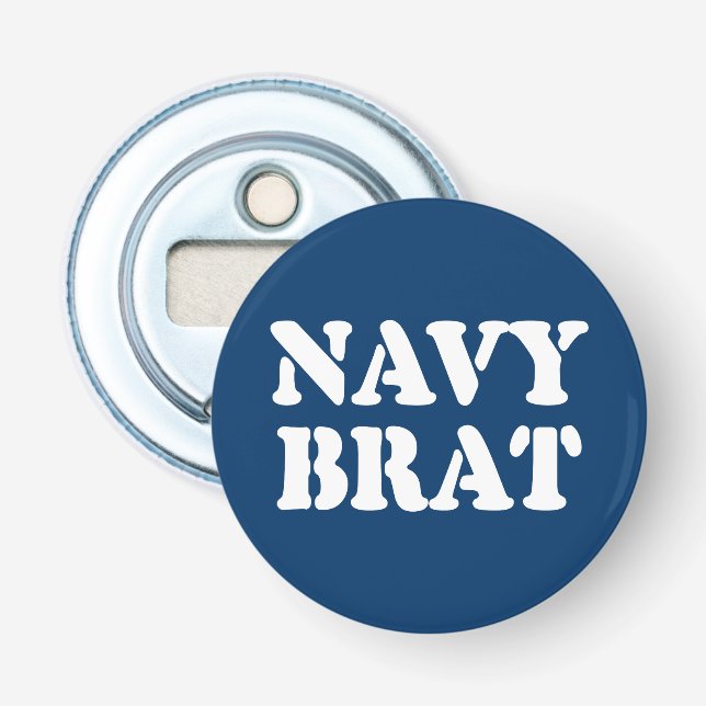 ABREBOTELLAS NAVY BRAT (Anverso)