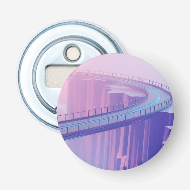 Abrebotellas Neon Skybridge Dreamscape (Anverso)