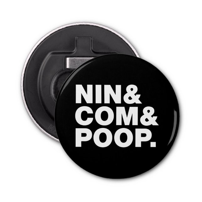 ABREBOTELLAS NIN & COM & POOP. (Anverso)