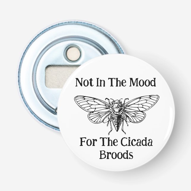 Abrebotellas No En El Ánimo De La Cicada (Anverso)