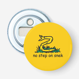 Abrebotellas No pisar en snek memes parodia de Gadsden SnekRigh