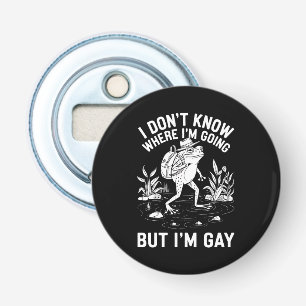 Abrebotellas No sé a dónde voy pero soy rana gay