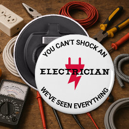 Abrebotellas No se puede conmocionar a un electricista