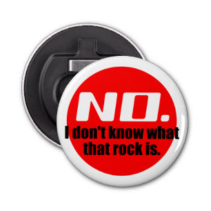 Abrebotellas No sé qué es esa roca (roja)