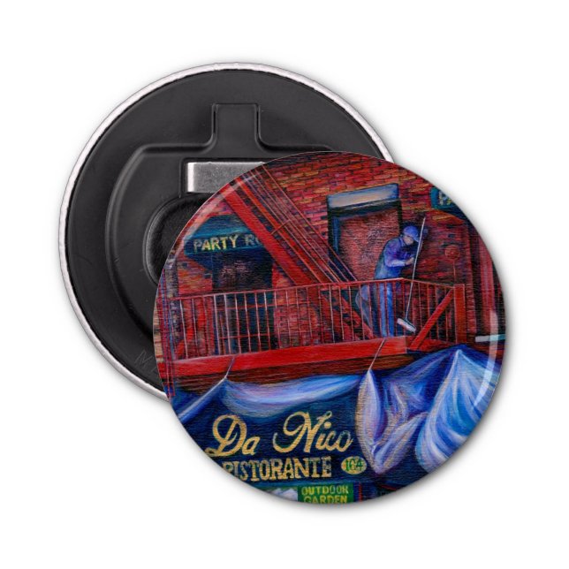 Abrebotellas ¿No te gusta el Pintura Roja? Nueva York (Anverso)