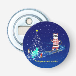 Abrebotellas Noche Calentadora del Corazón de Santa