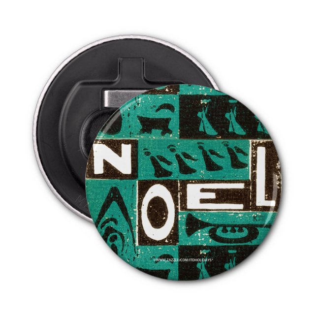 Abrebotellas Noel Green (Anverso)