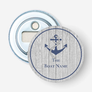 Abrebotellas Nombre de familia o barco Ancla naval Cuerda Náuti