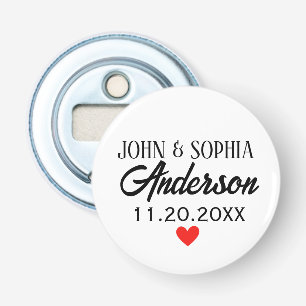 Abrebotellas Nombre De Pareja Personalizada Y Tipo De Color Neg